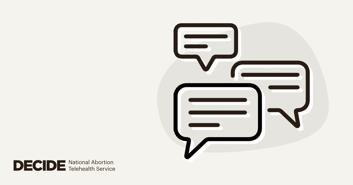 Decide – National Abortion Telehealth Service
